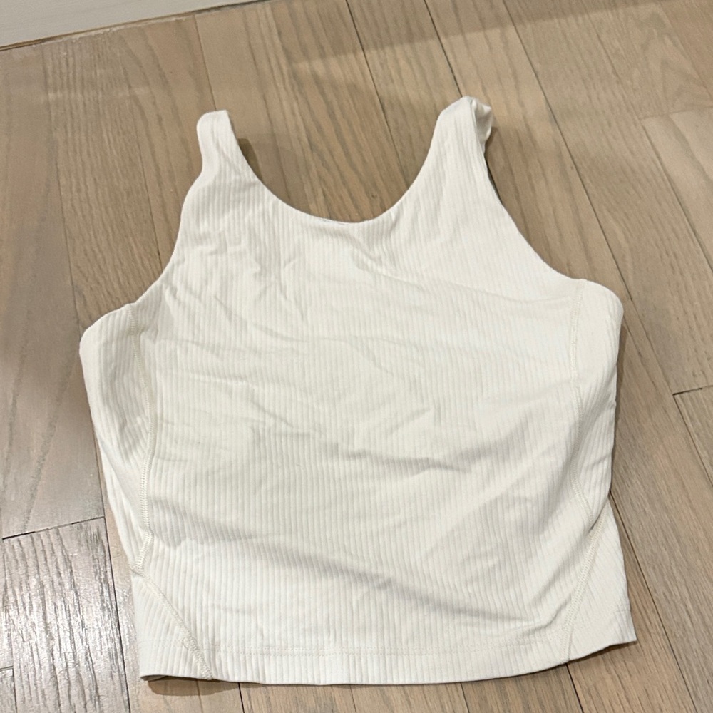 Lululemon Athletica Cream Tank Top
